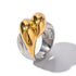 Dual Color Chunky Ring XMTX Collections