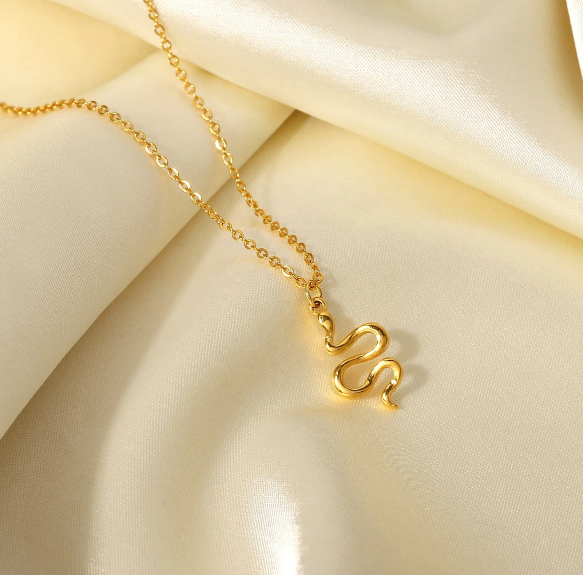 Snake Pendant Necklace XMTX Collections