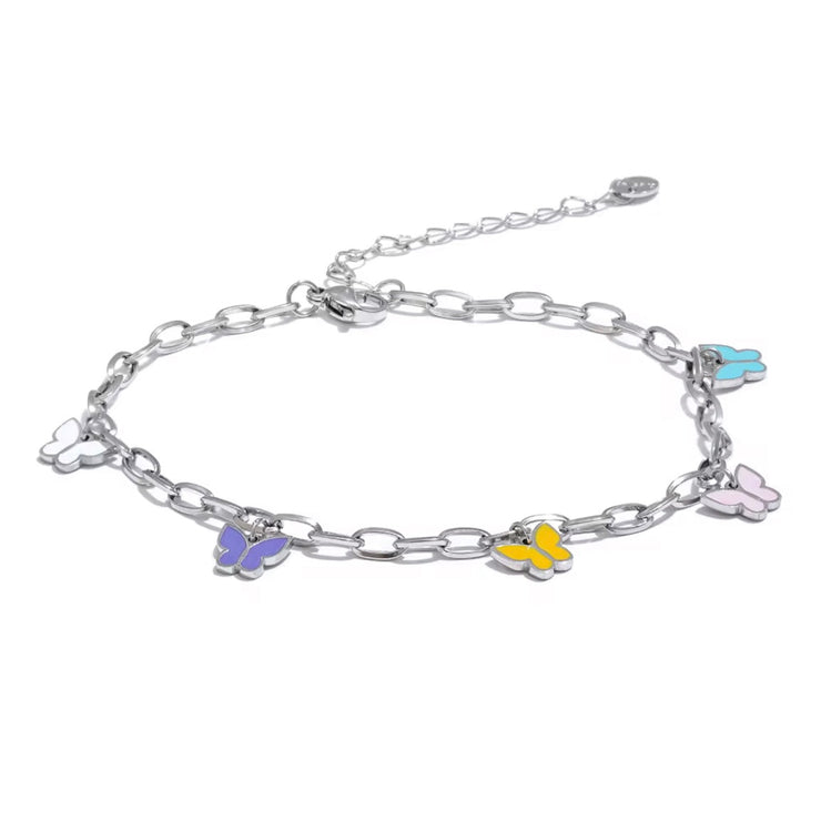 Butterflies Anklet Bracelet XMTX Collections