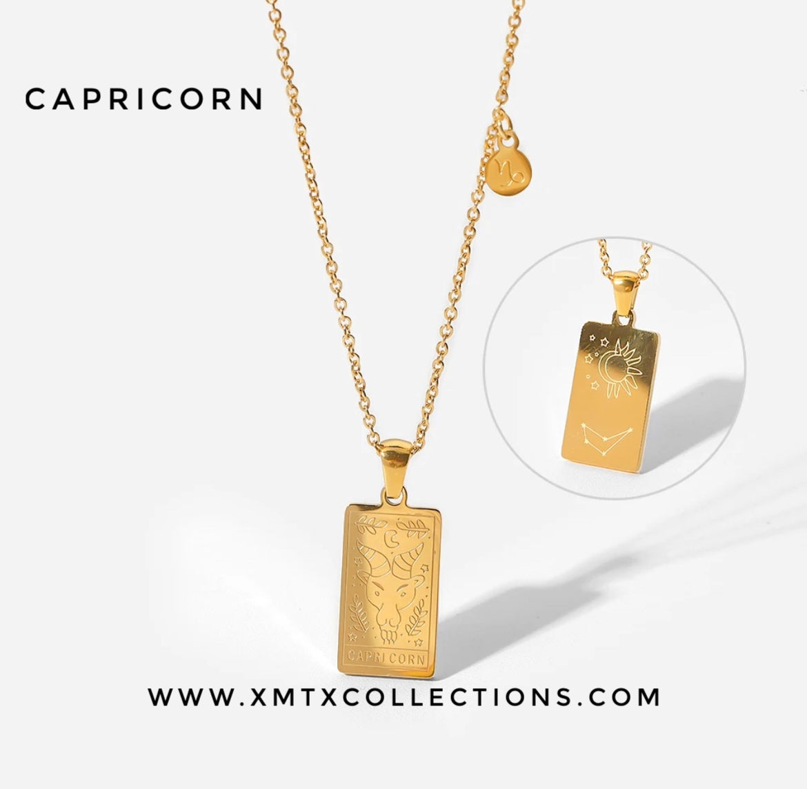Zodiac Reversible Necklaces XMTX Collections