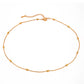 Charlotte Oval Beads Snake Necklace XMTX Collections