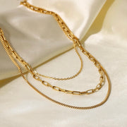 Viola Triple Necklace