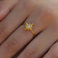 Eight Point Star Open Ring XMTX Collections
