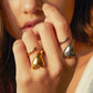 Abstract Open Heart Ring XMTX Collections