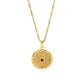 Eight Point Star Coin Necklace XMTX Collections