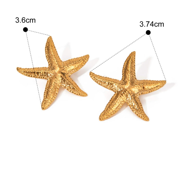 Statement Sea Star Earrings