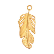 Big Feather Charm