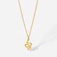 Snake Pendant Necklace XMTX Collections