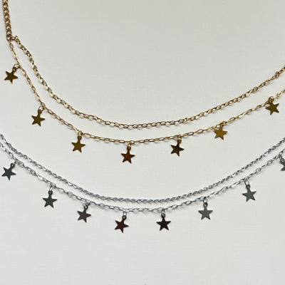 Stars Double Anklet