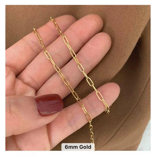 Skylar Paperclip Necklace XMTX Collections