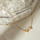 Bow Rhinestone Necklace XMTX Collections