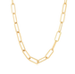 Donna Hallow Paperclip Choker Necklace XMTX Collections