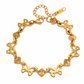 Gold Butterflies Bracelet XMTX Collections
