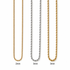 Twisted Rope Chain Necklace XMTX Collections