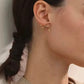 Bow Snake Link Earrings XMTX Collections