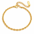 Kasey delicate gold chain bracelet