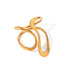Nelly Abstract Rings feature an artistic and exclusive design, allowing you to choose between Wavy Lines or Cris Cross styles. Wavy Lines fit sizes 8 and 9, while Chris Cross fits sizes 7 and 8. Stand out with these unique rings.




Stainless Steel 18K Gold Plated - Made to last!

Hypoallergenic, Tarnish free , Water Resistant, Beach, Shower &amp; Gym Friendly

Wavy Lines -fits size 8,9

Cris Cross - fits size 7,8