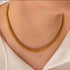 The Paola Necklace makes a bold statement, perfect for accessorizing any outfit. Paired with our Paola Bracelet, it&