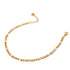Figaro Chain Anklet Bracelet XMTX Collections