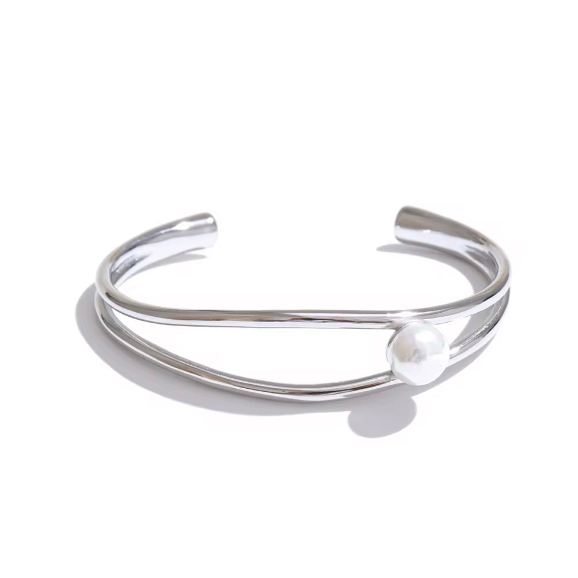Mae Pearl Bangle Bracelet XMTX Collections