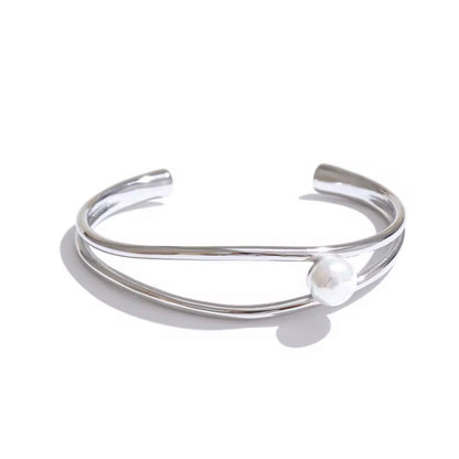 Mae Pearl Bangle Bracelet XMTX Collections