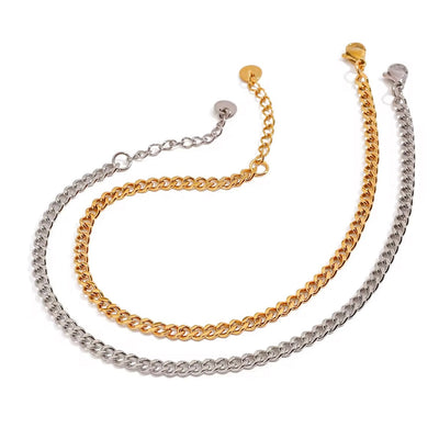 Gold or Silver Non Tarnish Anklet by XMTX Collections