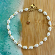 Pearls Anklet Bracelet XMTX Collections