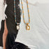 April Dainty Turquoise Beaded Pendant Necklace XMTX Collections