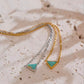 Triangle Opal Necklace XMTX Collections