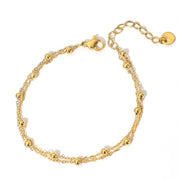 Salma Double Chain Anklet