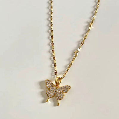 Amara Butterfly Necklace
