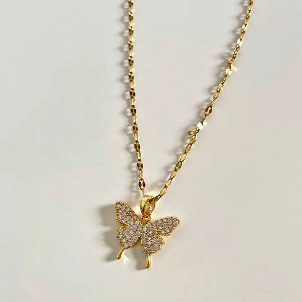 Amara Butterfly Necklace