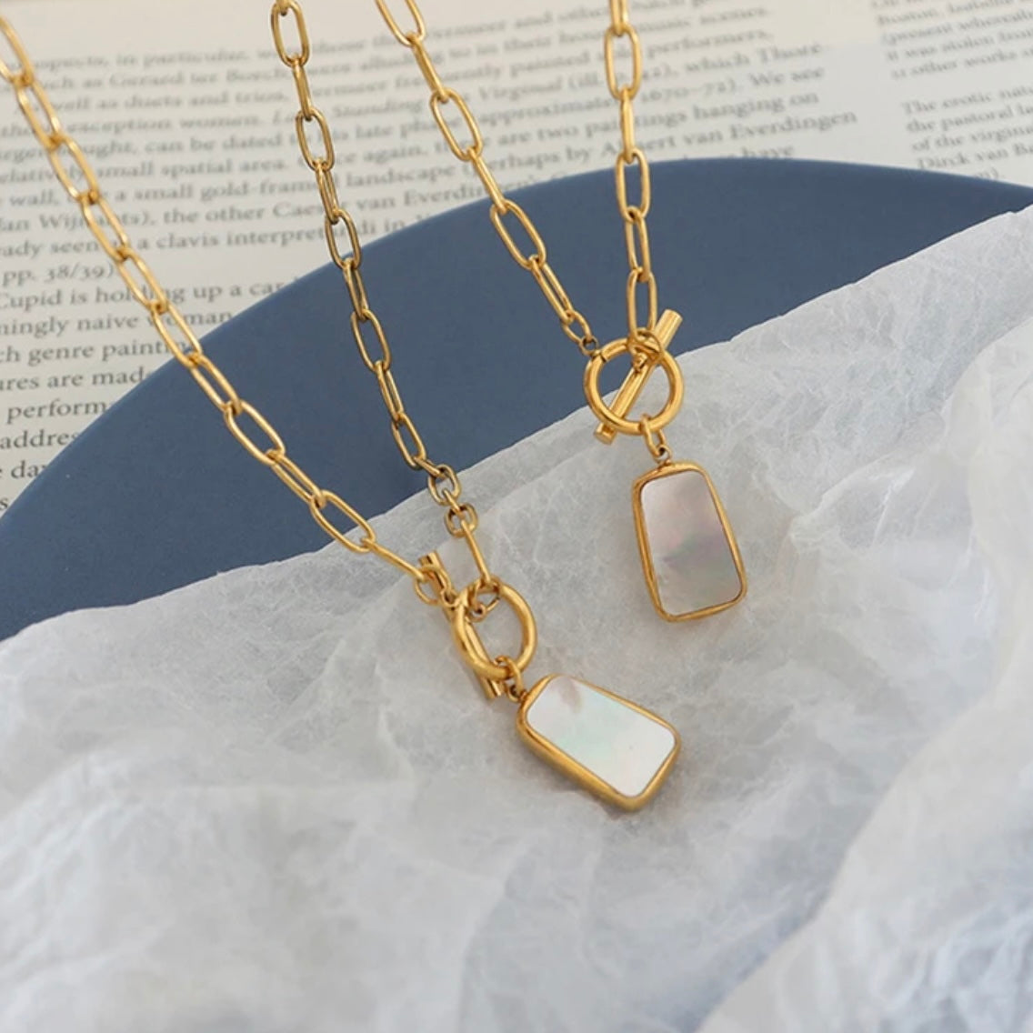 Eden Paperclip Necklace XMTX Collections