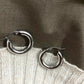 Taylor Chunky Hoop Earrings XMTX Collections