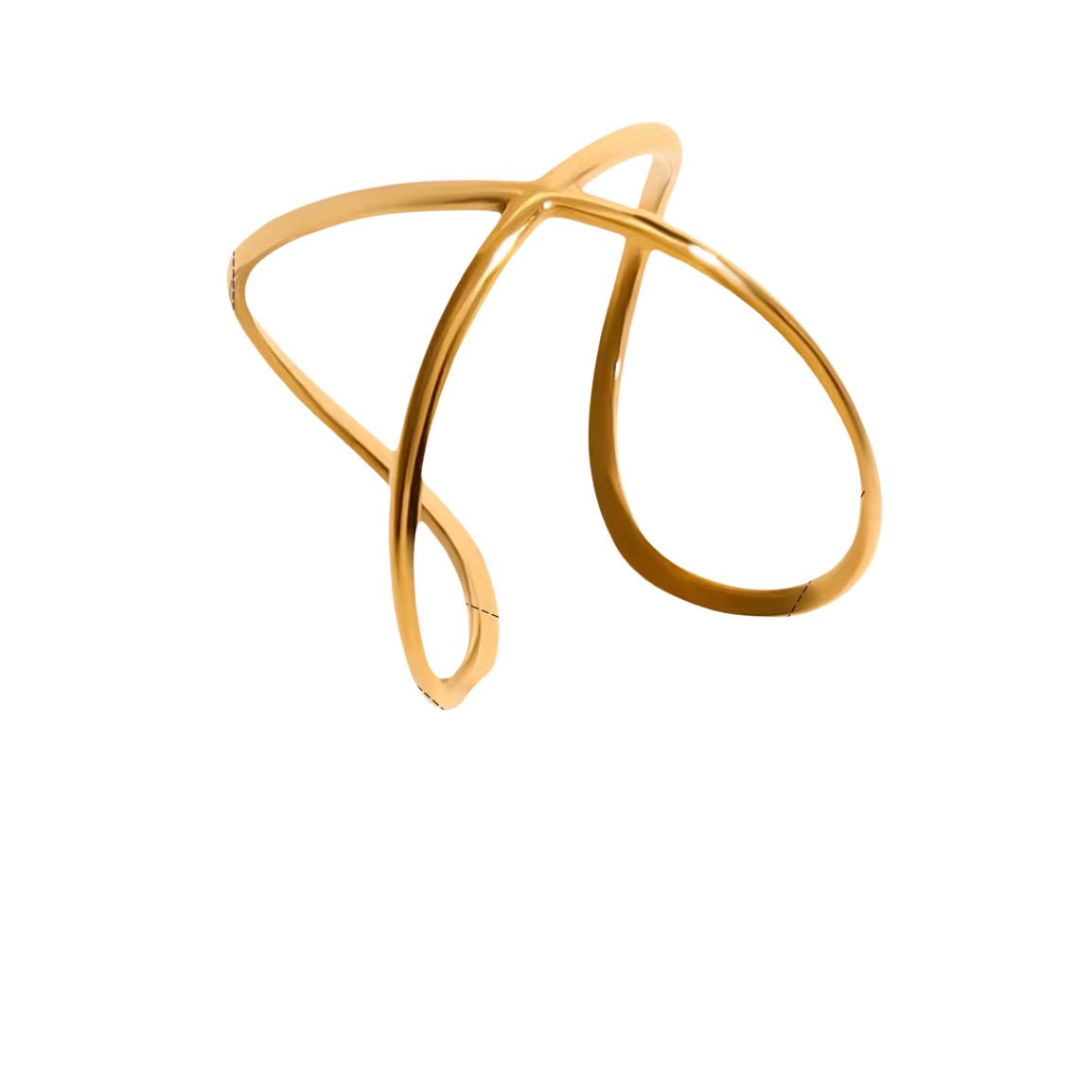Nelly Abstract Rings feature an artistic and exclusive design, allowing you to choose between Wavy Lines or Cris Cross styles. Wavy Lines fit sizes 8 and 9, while Chris Cross fits sizes 7 and 8. Stand out with these unique rings.




Stainless Steel 18K Gold Plated - Made to last!

Hypoallergenic, Tarnish free , Water Resistant, Beach, Shower &amp; Gym Friendly

Wavy Lines -fits size 8,9

Cris Cross - fits size 7,8