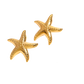 Complement your summer style with these charming Starfish Stud Earrings. Perfect for everyday wear or your next beach vacation, these earrings will add a touch of whimsy and ocean vibes to any outfit. Embrace the carefree spirit of summer with these must-have accessories!

 

1" long x 1" wide

18K Gold Plated over 316L Stainless 

Hypoallergenic, Water Resistant, Beach, Shower, Gym friendly. Made to last.

 

 