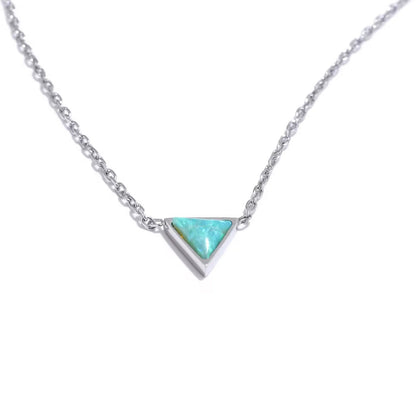 Triangle Opal Necklace XMTX Collections