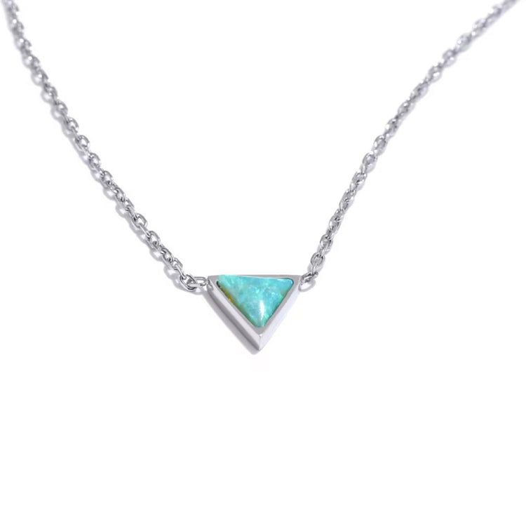 Triangle Opal Necklace XMTX Collections