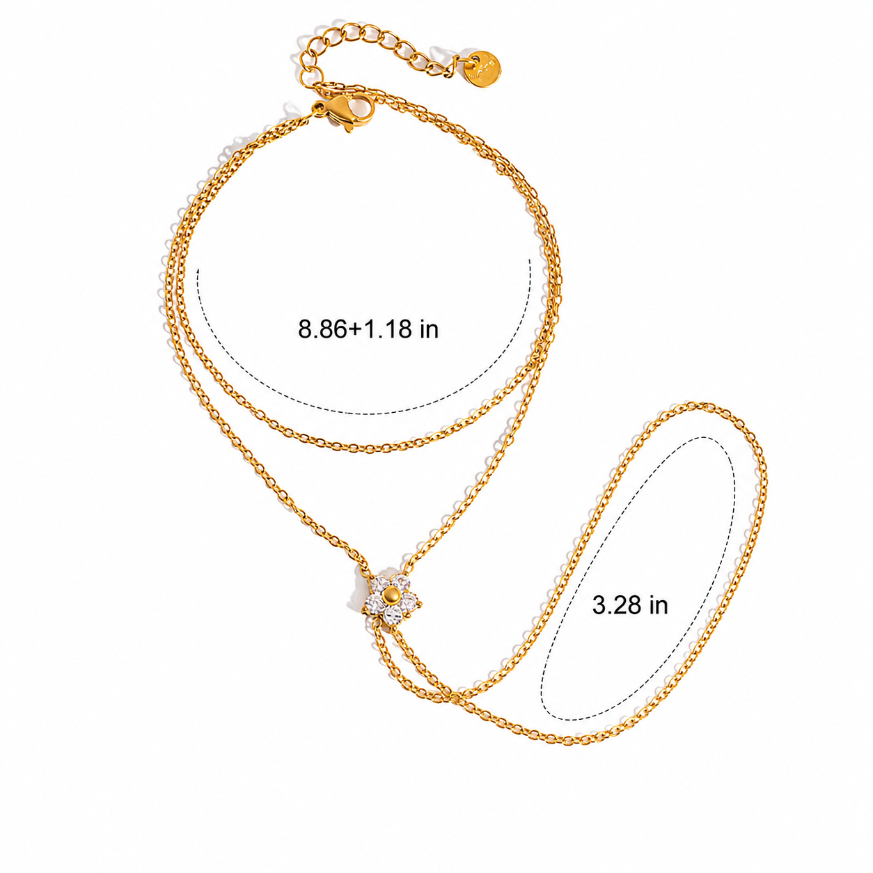 Single Flower Hand Chain XMTX Collections