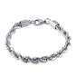 Twisted Rope Chain Bracelet XMTX Collections