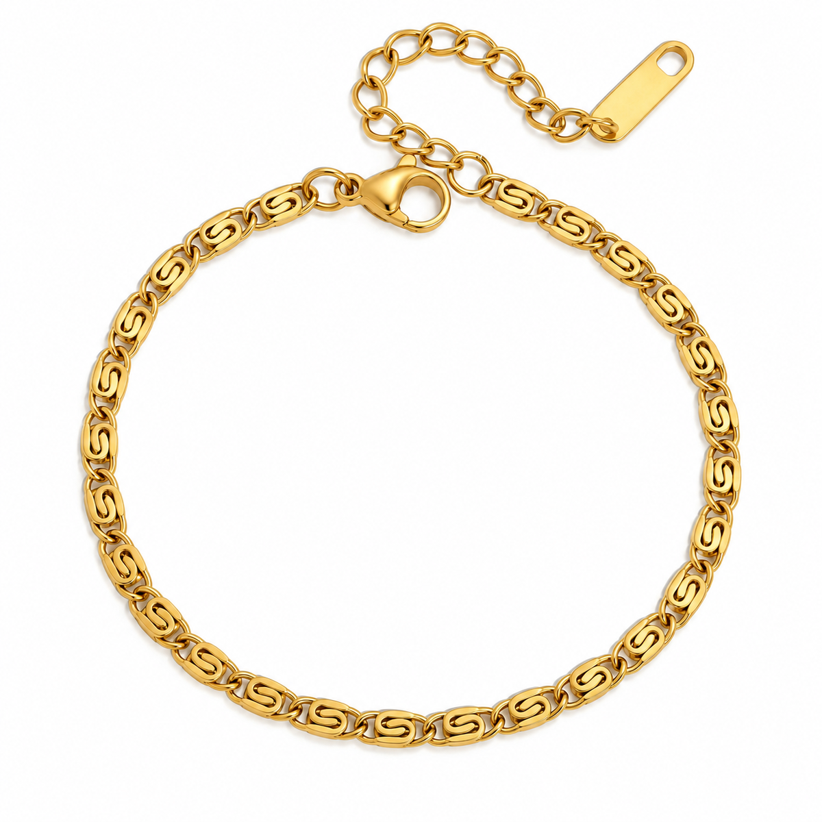 Thea dainty gold chain bracelet
