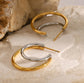 Double Hoop Harmony Earrings XMTX Collections
