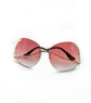 Showstopper Round oversized sunglasses XMTX Collections