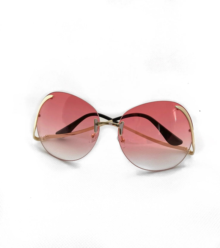 Showstopper Round oversized sunglasses XMTX Collections