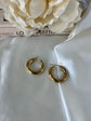 Taylor Chunky Hoop Earrings XMTX Collections