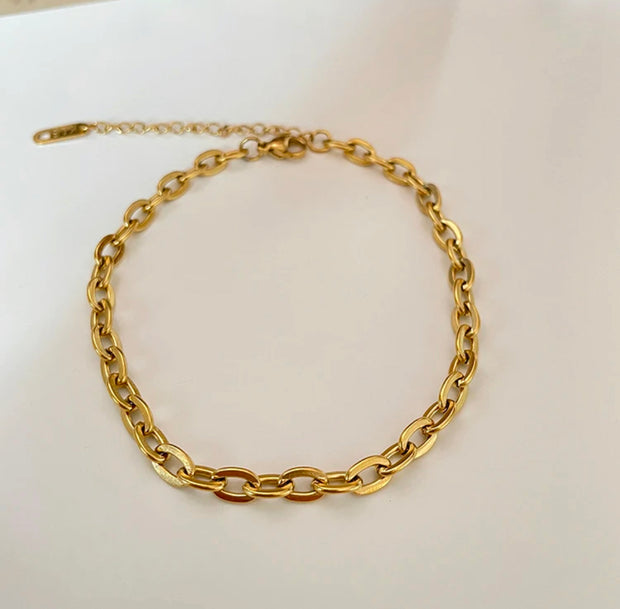 Linked Anklet Bracelet