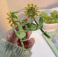 🌻 Sunflower Metal Hair Claw Clip XMTX Collections