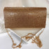 Gold Rhinestone Clutch XMTX Collections