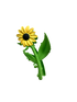 🌻 Sunflower Metal Hair Claw Clip XMTX Collections