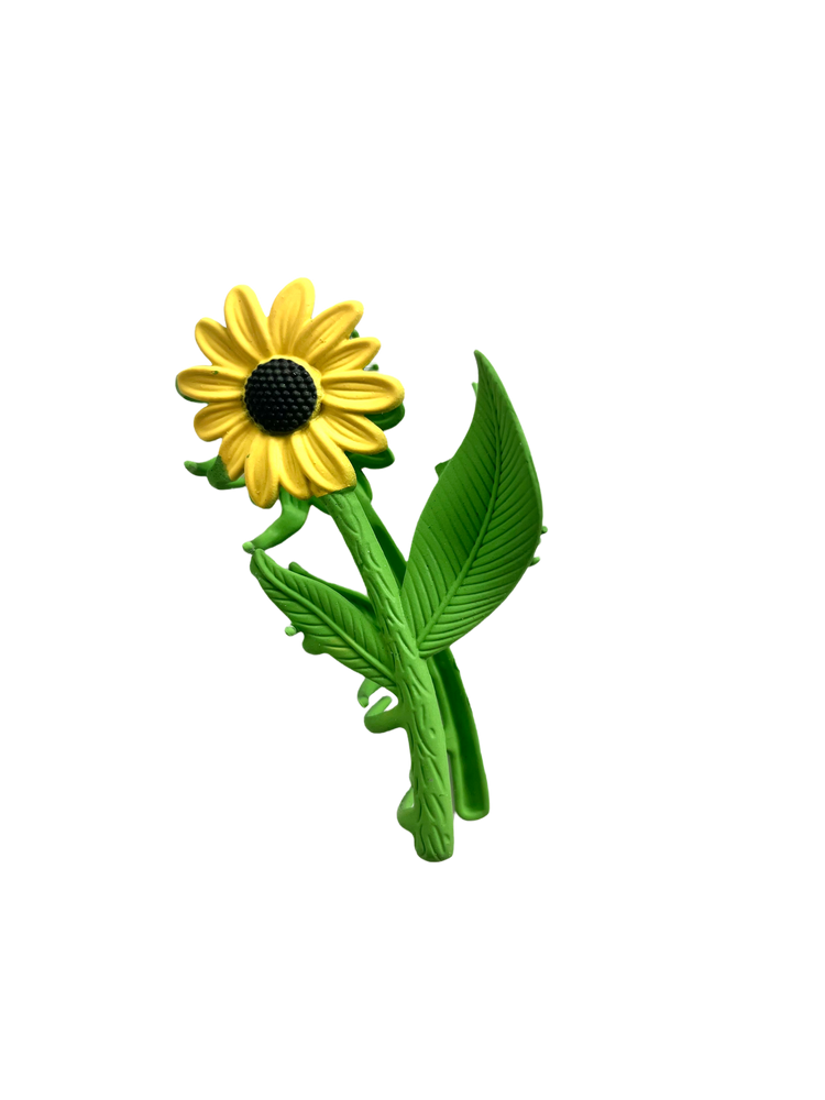 🌻 Sunflower Metal Hair Claw Clip XMTX Collections